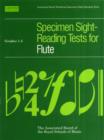 Specimen Sight-Reading Tests for Flute, Grades 1-5 - Book