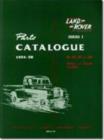 Land Rover Series 1 Parts Catalogues 1954-58 - Book