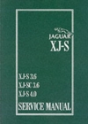 Jaguar XJS 3.6 and 4.0 Litre Service Manual - Book