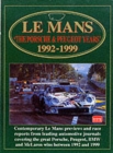 Le Mans : Porsche and Peugeot Years, 1992-99 - Book