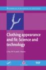 Clothing Appearance and Fit : Science and Technology - Book