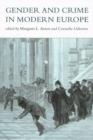 Gender And Crime In Modern Europe - Book