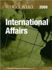 Who's Who in International Affairs 2009 - Book