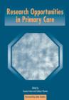 Research Opportunities in Primary Care - Book