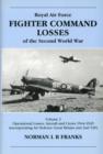 RAF Fighter Command Losses of the Second World War : 1944-1945 v. 3 - Book