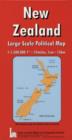 The "Daily Telegraph" New Zealand Political Wall Map - Book