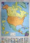 The "Daily Telegraph" North America Political Wall Map : Including Its National, Provincal and State Flags - Book