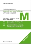 The Building Regulations 2010 : Approved document M: Access to and use of buildings, Vol. 2: Buildings other than dwellings - Book