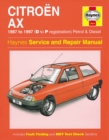 Citroen Ax Petrol & Diesel (87 - 97) D To P - Book