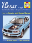 VW Passat 4-Cyl Petrol & Diesel (Dec 96 - Nov 00) P To X - Book