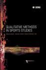 Qualitative Methods in Sports Studies - Book