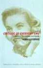 Critique of Everyday Life : v. 2 - Book