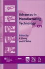 Advances in Manufacturing Technology XVI - NCMR 2002 - Book