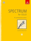 Spectrum for Cello with CD : 16 contemporary pieces - Book