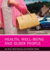 Health, well-being and older people - Book