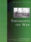 Thoughts on War - Book