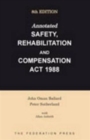 Annotated Safety, Rehabilitation and Compensation Act 1988 - Book