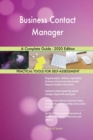 Business Contact Manager A Complete Guide - 2020 Edition - Book