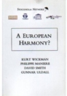 A European Harmony? - Book