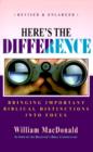 Here's the Difference - Book