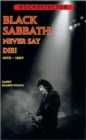 Rockdetector: "Black Sabbath" : Never Say Die - Book