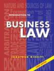 Introduction to Business Law - Book