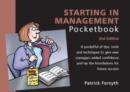 Starting in Management Pocketbook - Book