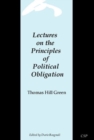 Lectures on the Principles of Political Obligation - Book