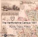 Hertfordshire Census 1851 : Family History Edition - Book