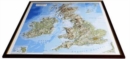 British Isles Raised Relief Map : Unframed - Book
