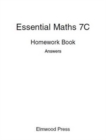 Essential Maths 7c Homework Book Answers - Book