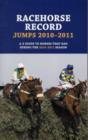 Racehorse Record Jumps - Book