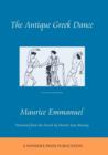The Antique Greek Dance - Book