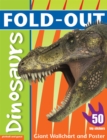 Fold-Out Poster Sticker Book: Dinosaurs - Book