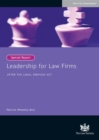 Leadership for Law Firms - eBook