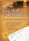 Lawpack Premium Last Will & Testament DIY Kit : All You Need to Make Your Own Legally Valid Will without a Solicitor - Book