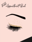 2022 Appointment Diary - Eyelash Day Planner Book with Times (in 15 Minute Increments) - Book