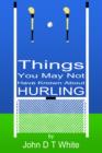 101 Things You May Not Have Known About Hurling - eBook
