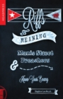 Riffs & Meaning : Manic Street Preachers and Know Your Enemy - Book