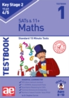 KS2 Maths Year 4/5 Testbook 1 : Standard 15 Minute Tests - Book
