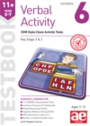 11+ Verbal Activity Year 5-7 Testbook 6: CEM Style Cloze Activity Tests - Book