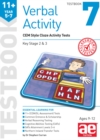 11+ Verbal Activity Year 5-7 Testbook 7: CEM Style Cloze Activity Tests - Book