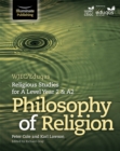 WJEC/Eduqas Religious Studies for A Level Year 2 & A2 - Philosophy of Religion - Book