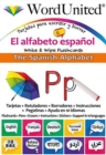The Spanish Alphabet : Write & Wipe Flashcards - Book