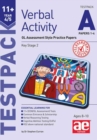 11+ Verbal Activity Year 4/5 Testpack A Papers 1-4 - Book