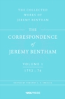 The Correspondence of Jeremy Bentham, Volume 1 : 1752 to 1776 - Book