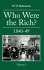Who Were the Rich? : 1809-24 - Book