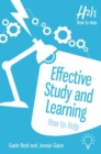 Effective Study and Learning : How to Help - Book
