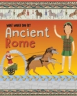 WHAT WOULD YOU BE IN ANCIENT ROME? - Book