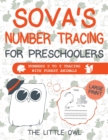 Sova's Number Tracing For Preschoolers : Numbers 0 to 9 tracing with forest animals - Book